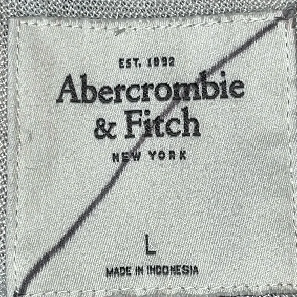 Abercrombie & Fitch Cream Button-Down Shirt - Picture 7 of 7